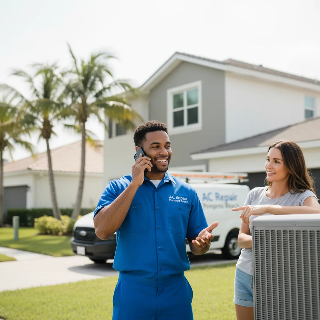 AC Repair Pompano Beach customer support in Sperry
